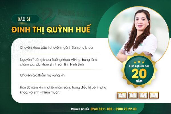 Bác Sỹ Đinh Thị Quỳnh Huế